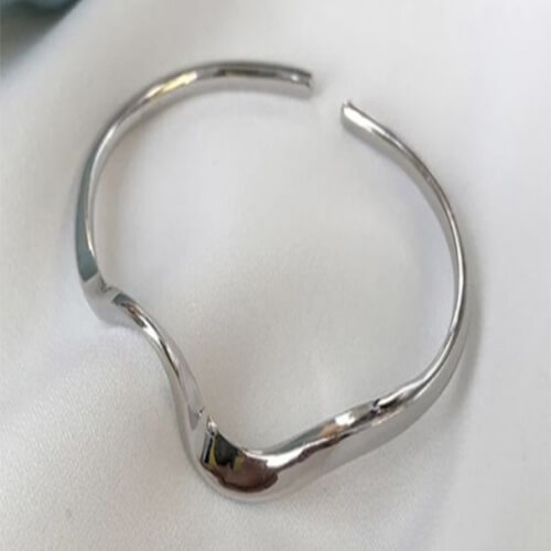 گردنبند سنگ یاسی ظریف - تصویر 4