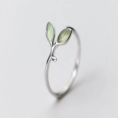 نیم ست نقره با طرح اشک - تصویر 2